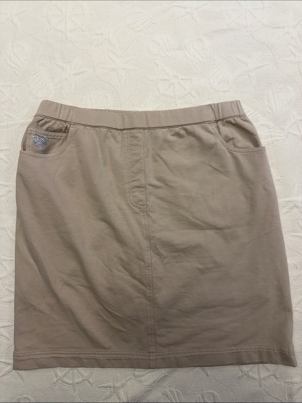Quacker Factory Dream Jeans skort M